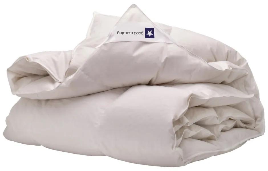 Premium fehér takaró kacsatoll töltettel, 135 x 200 cm - Good Morning