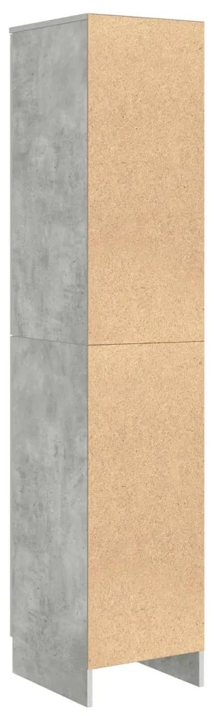 Magas Szekrény Beton szürke 35 x 39 x 168 cm Faanyag