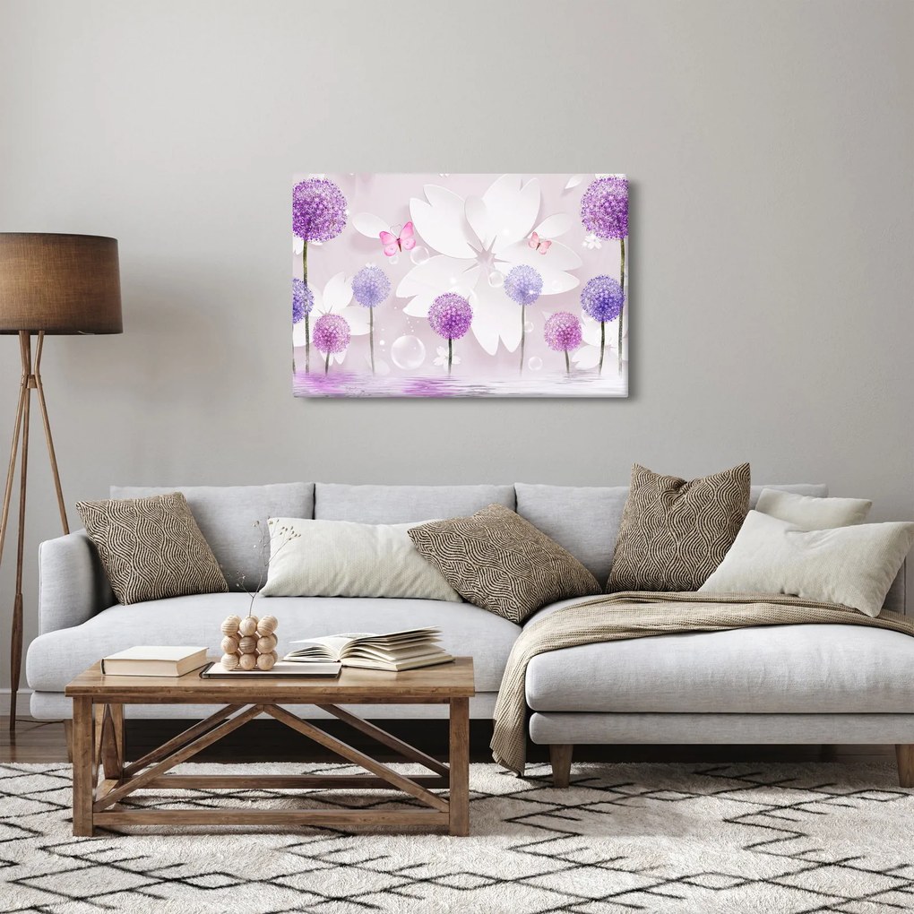 Kép - A virágok folyóján (90x60 cm)