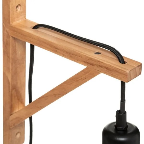 Atmosphera - Fali lámpa WILD 1xE27/25W/230V fenyő