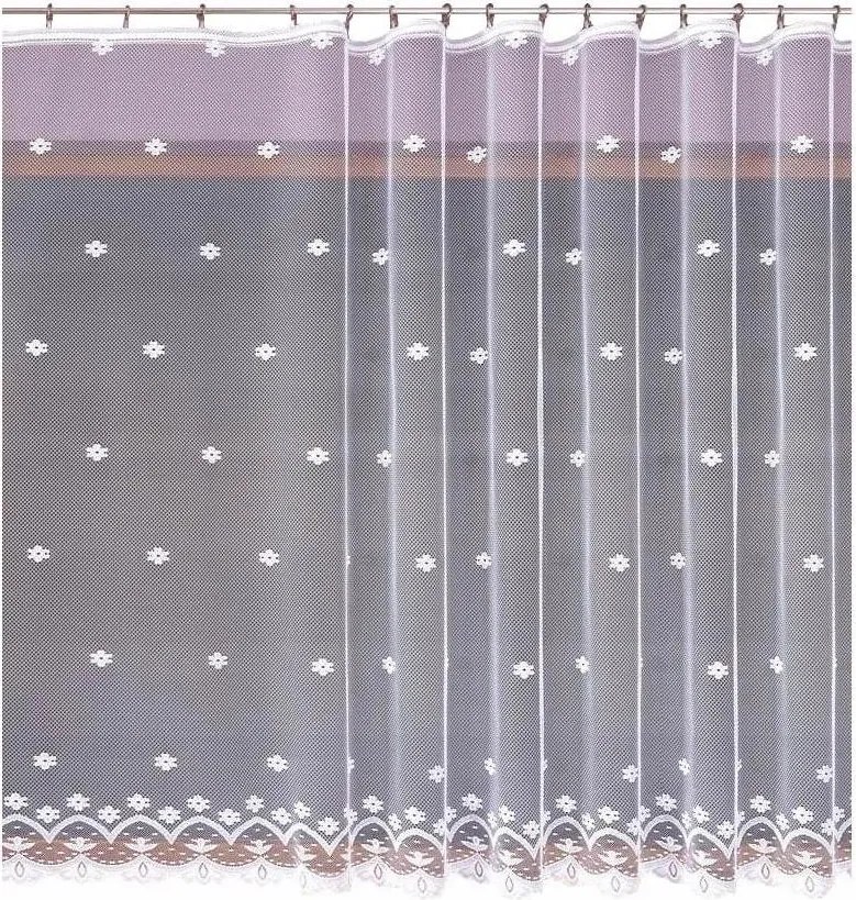 Függöny méteráru 230 Jacquard függöny fehér