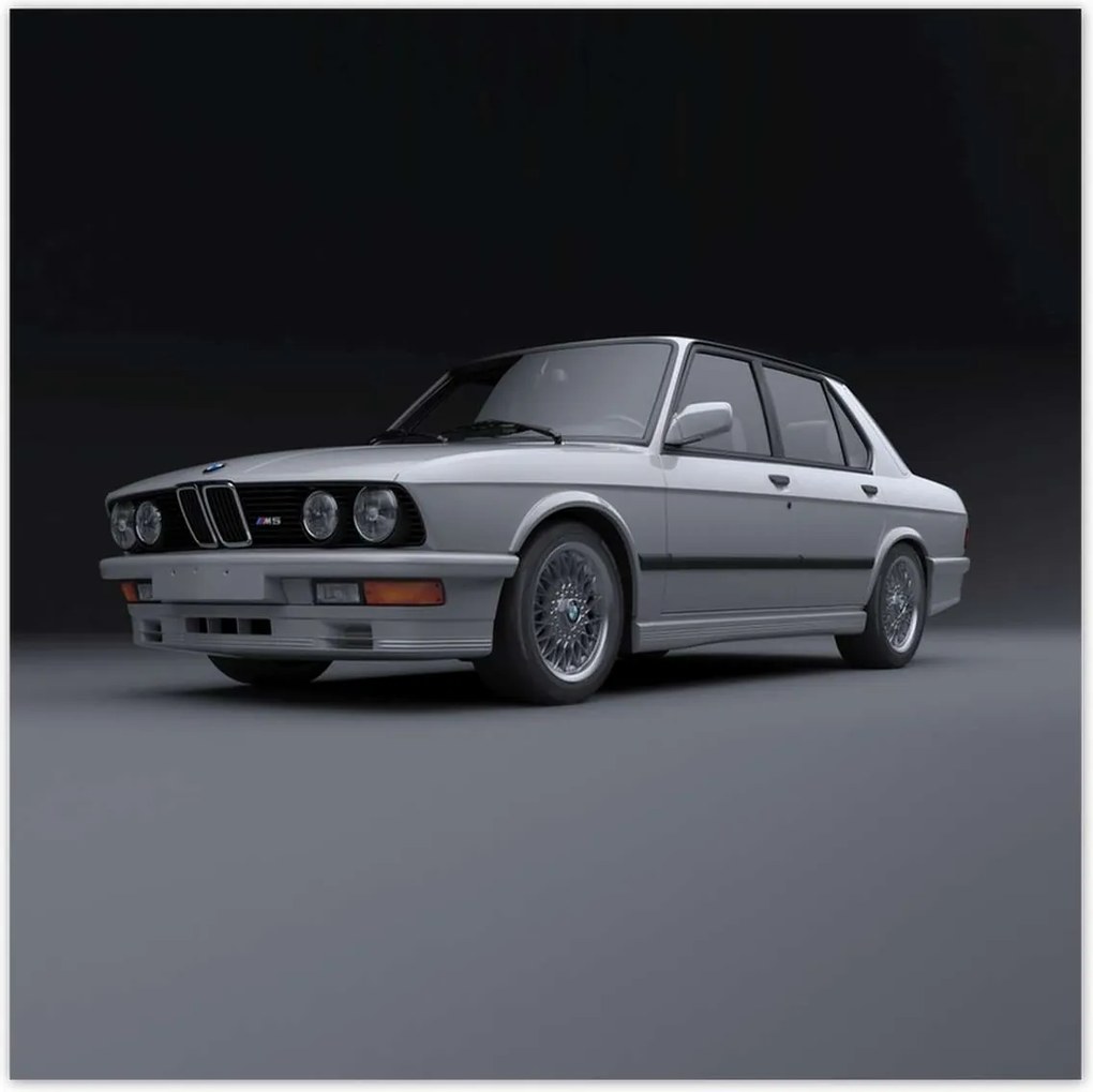 Poszter 70x70 Cápa Klasszikus Bmw 3er