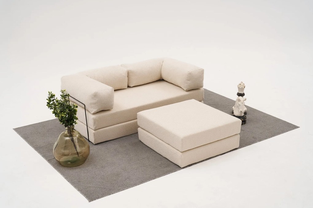 Sarokkanapé Comfort Mini - Krém
