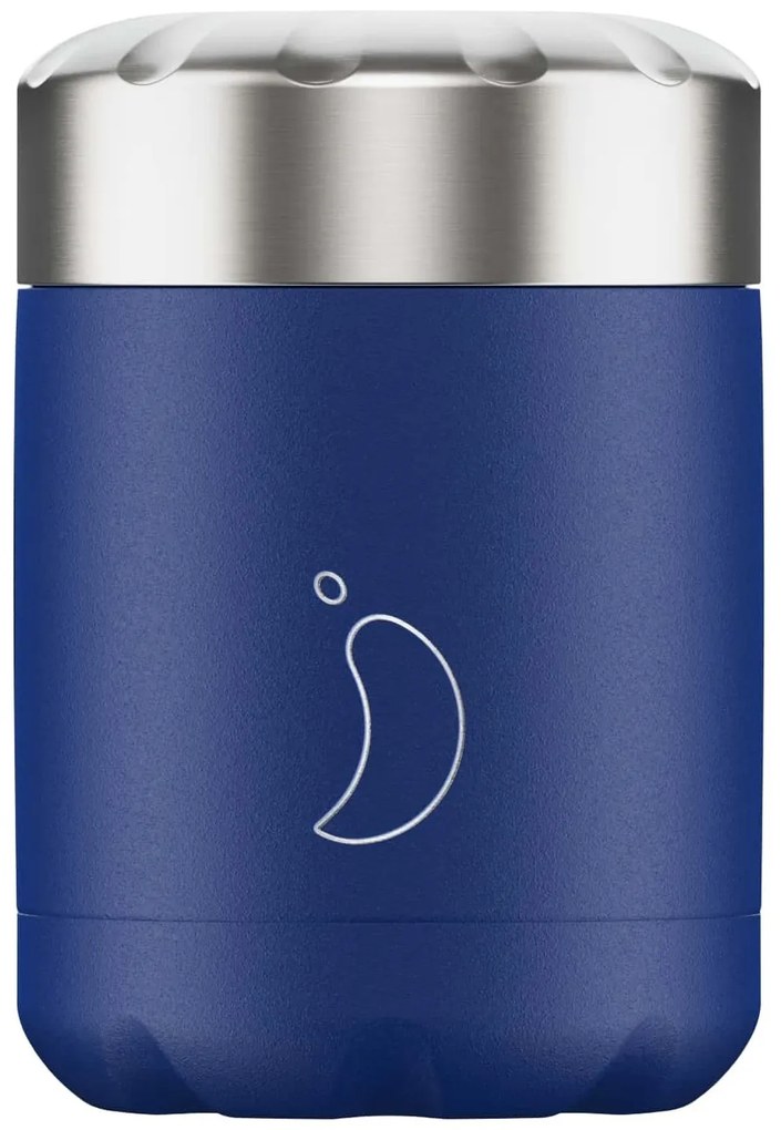 Termo ételhordó Chilly's Bottles - matt kék 300ML, Original kiadás