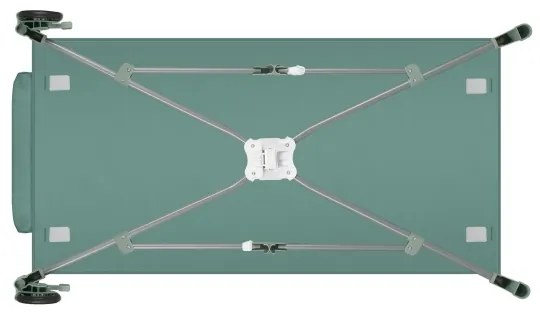 Lionelo - Utazóágy STEFI PLUS Olívazöld