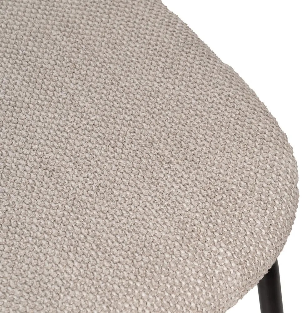 Barna-krémszínű étkezőszék szett 4 db-os Moe – Ixia