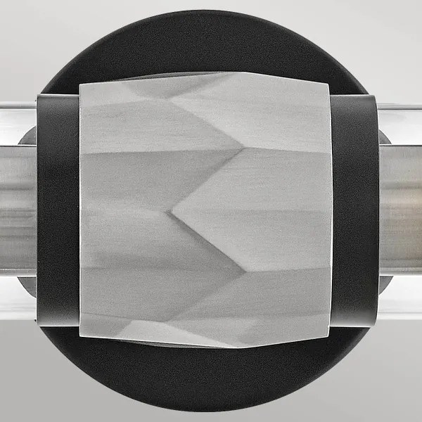 Hinkley HK-ELLISON2-BK-BN - Fürdőszobai lámpatest ELLISON 2xE27/40W/230V IP44 fekete