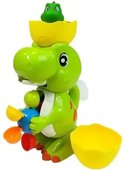 Lean-toys Fürdő Dinoszaurusz Vízköpő Malom Dinoszauruszos Vizimalom