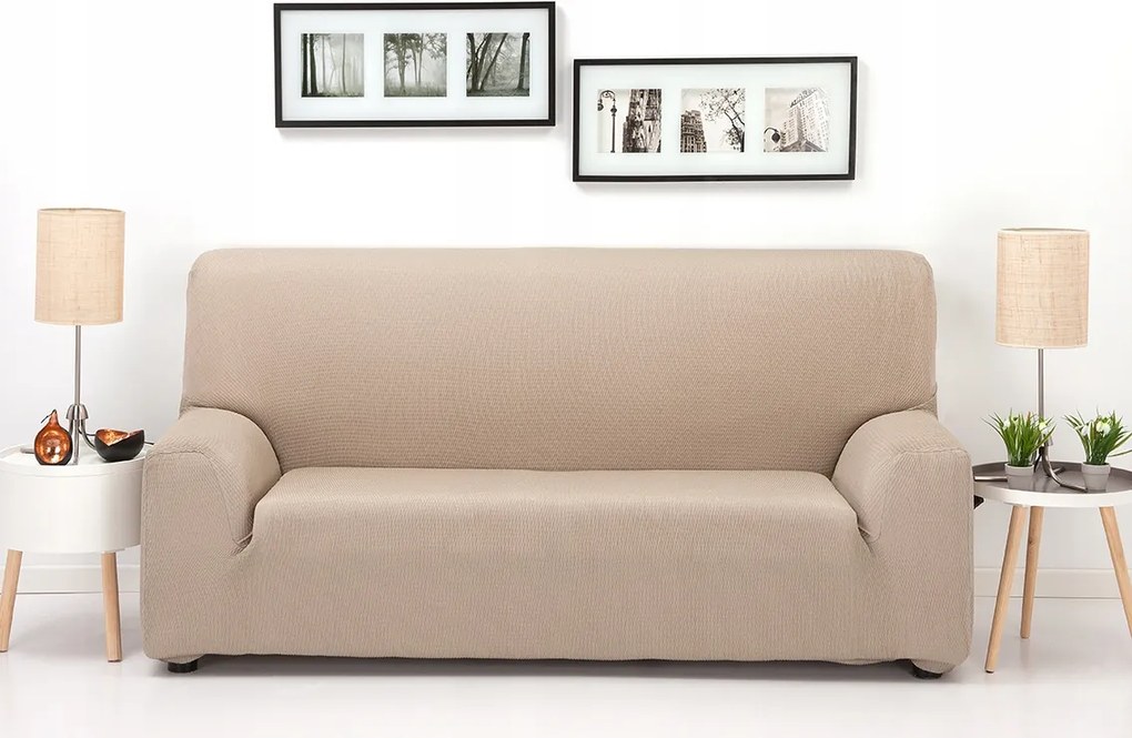 Belmarti Rugalmas huzat háromszemélyes kanapéhoz Toronto 180-230 cm bézs