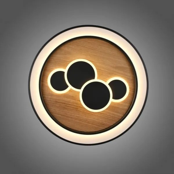 Paul Neuhaus 6284-79 - LED Mennyezeti lámpa ELIZA LED/55,5W/230V átm. 60 cm tölgy