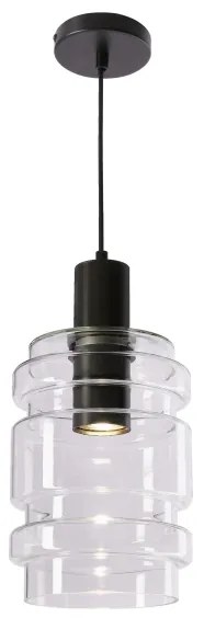 RADON kábeles csillár 1xE27/40W/230V átlátszó