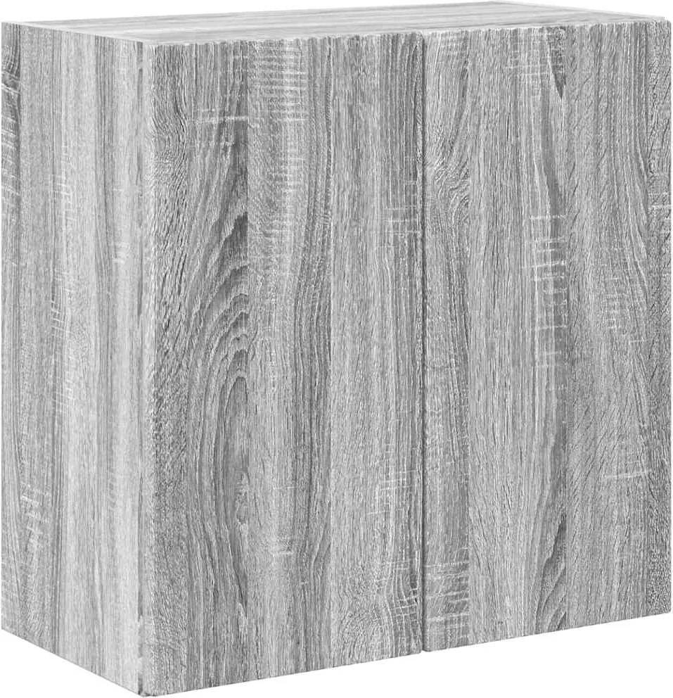 vidaXL TV Fali Szekrény Szürke Sonoma 59,5 x 31 x 60 cm Faanyag