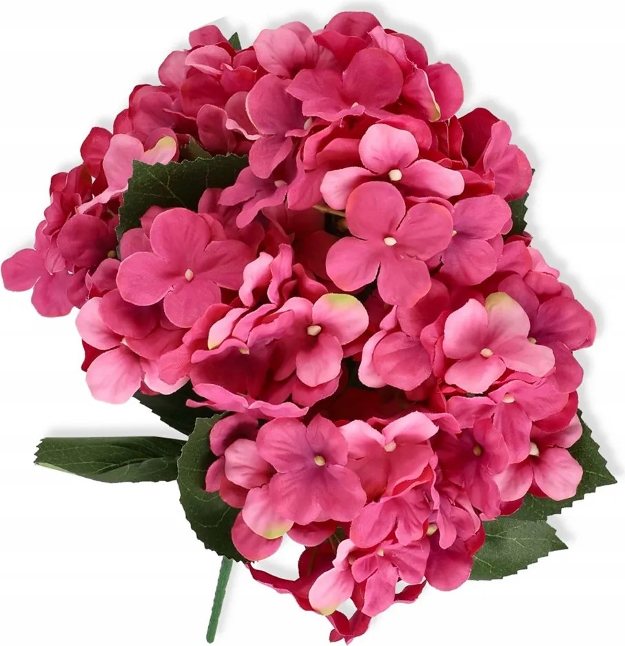 Hortenzia csokor művirág váza virágtartó kompozíció