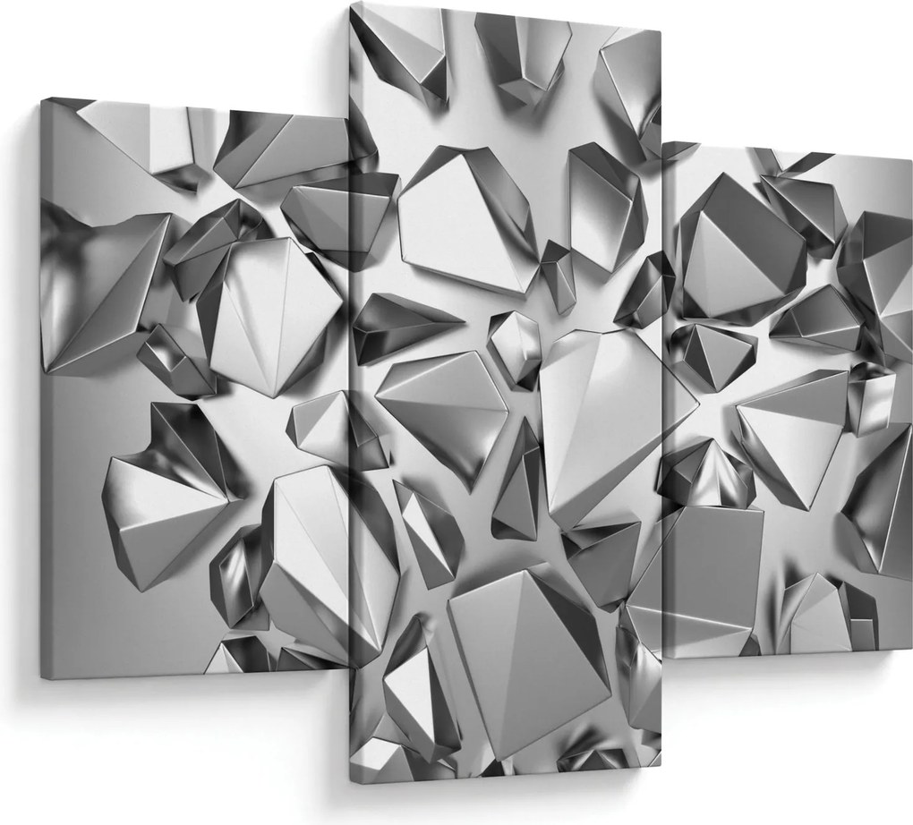 A 3D absztrakció képe (90x60 cm)
