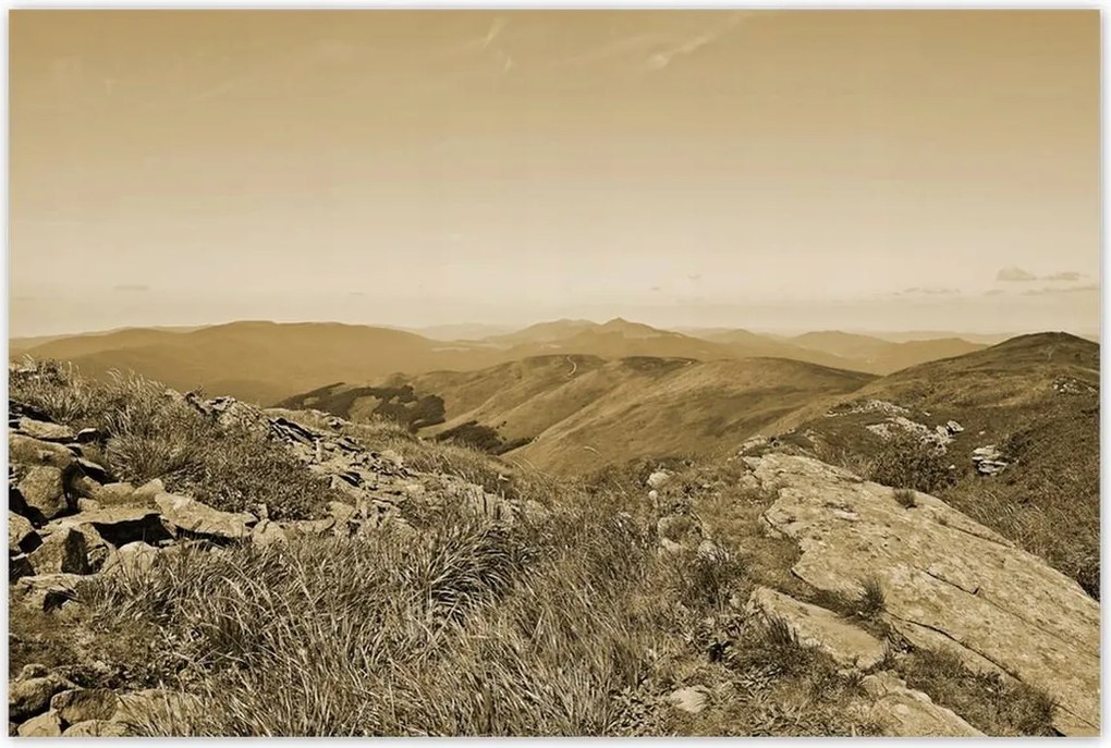 Poszterek 120x80 Bieszczadzki tájkép