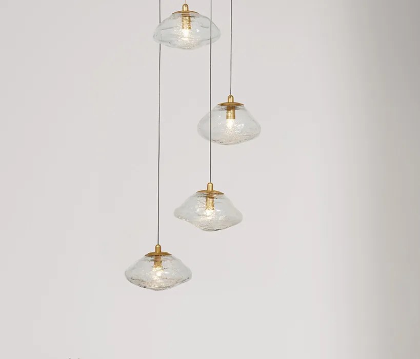 NOVA LUCE 9006049 KING Ernyős Függesztett LámpaG9 IP20