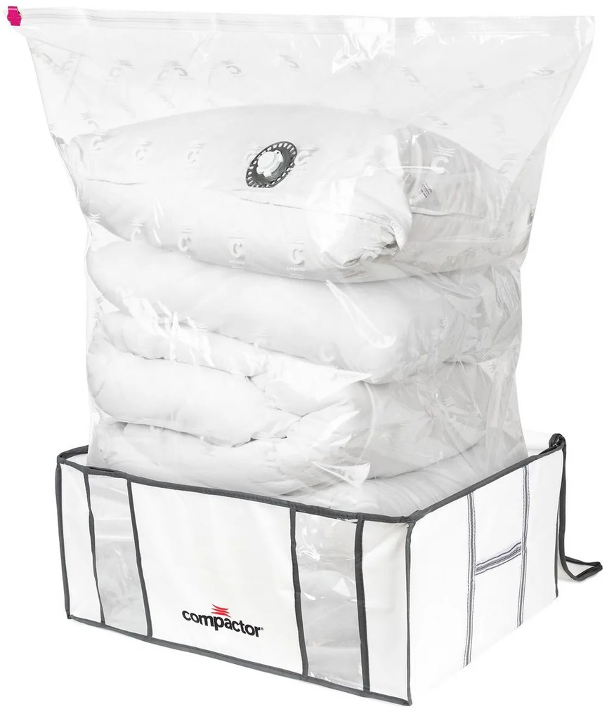 Compactor Life vákuumos tárolódoboz készlet 1x M 125 l, 1x XL 190 l, 2 db