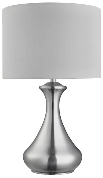 Searchlight EU2750SS - Asztali lámpa TOUCH 1xE14/40W/230V