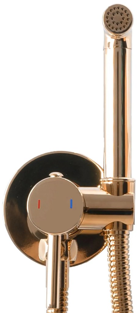 Bidé csap  Lungo Loop Rose Gold