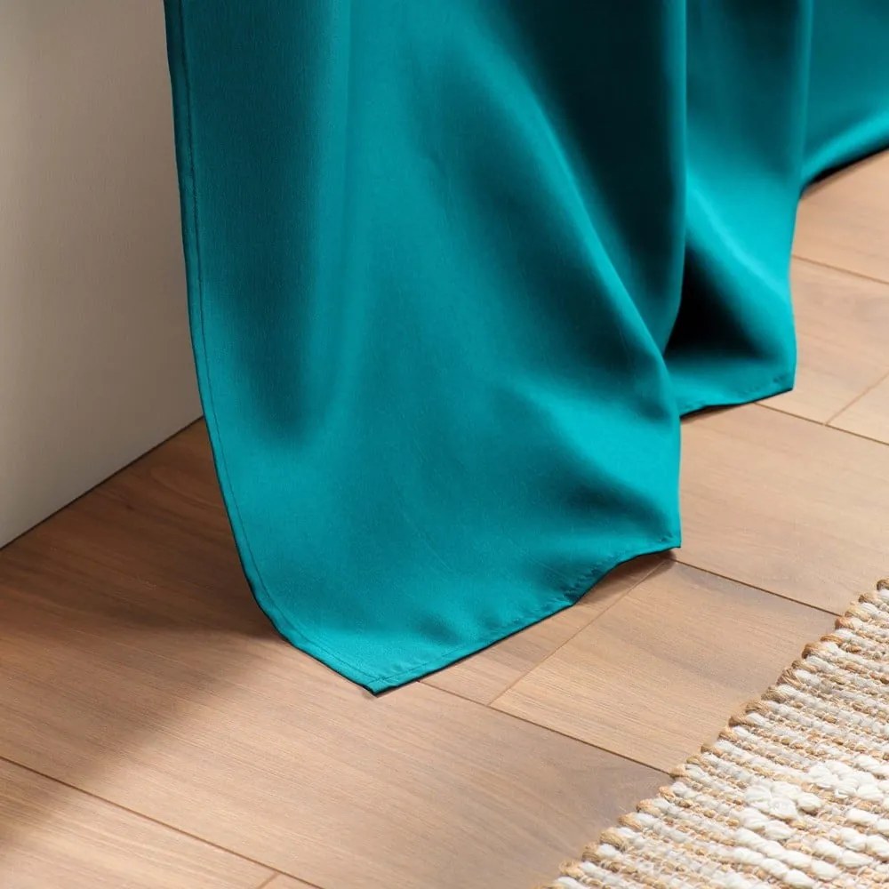 Kék függöny 140x260 cm Essentiel – douceur d'intérieur
