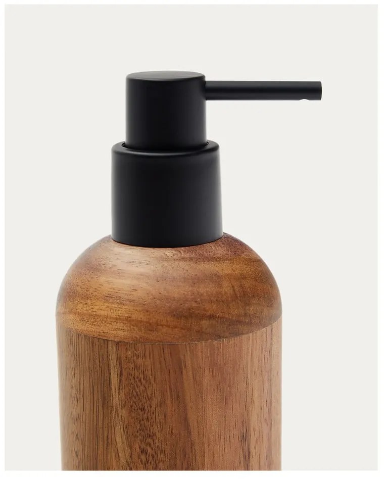 Natúr színű fa szappanadagoló 460 ml Senda – Kave Home