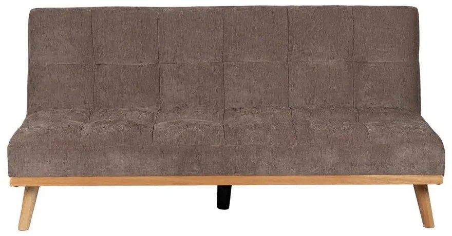 Barna zsenília kinyitható kanapé 178 cm – Ixia
