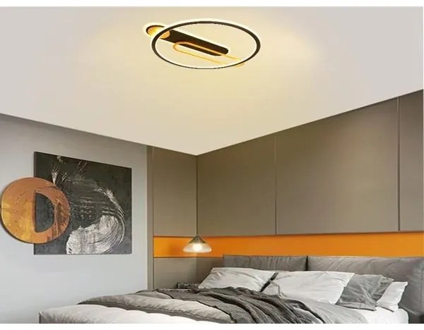 LED állítható mennyezeti lámpa 60W 230V 3000-6500K fekete + DO