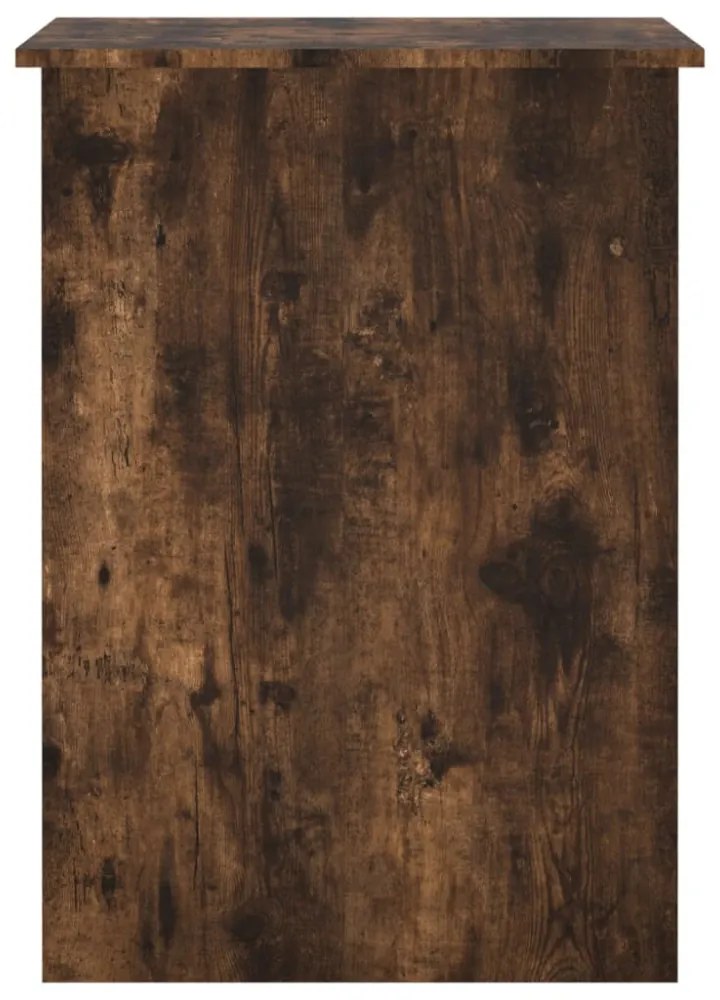 füstös tölgy színű szerelt fa íróasztal 100 x 55 x 75 cm