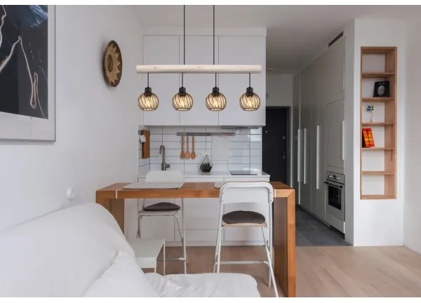 Globo 15534-4H - Csillár zsinóron PAULO 4xE27/15W/230V