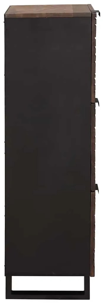 Magasfiú Barna 40 x 33 x 110 cm tömör mangófa