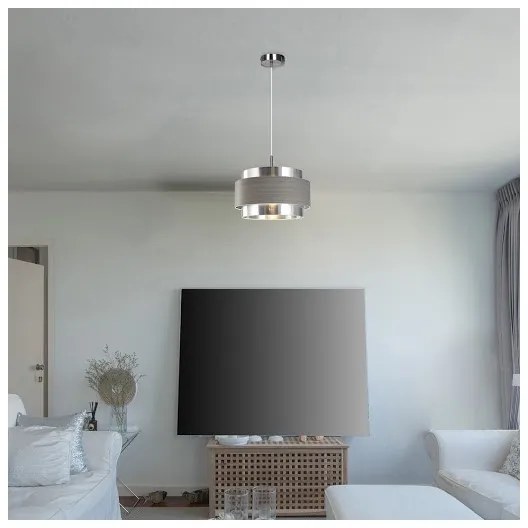 Rabalux 5383 - Csillár zsinóron BASIL 1xE27/40W/230V