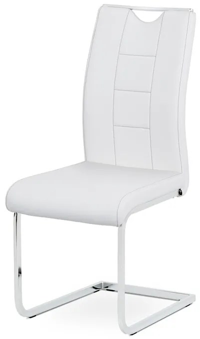 Fehér Ekobőr Étkezőszék. DCL-411 WT