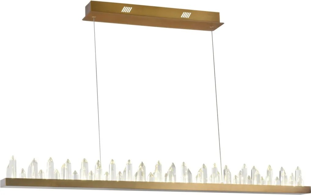 Maytoni GLETSCHER H186-PL-01-53W-BS Függőlámpa LED/2270LM 2270LM IP20