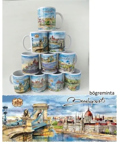 Porcelánbögre, Budapest