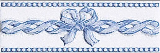 Élvédő Fineza Ricordi bleu 7x20 cm fényes RICLIFIA