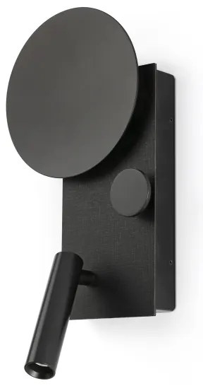 FARO 20058 - KLEE LED 10W/230V + 3W jobb oldali dimmelhető fali lámpa