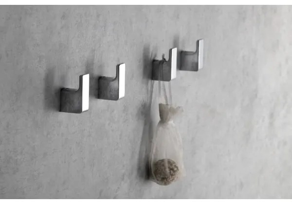 Gedy - KÉSZLET 2x Fali kampó PIRENEI fényezett króm