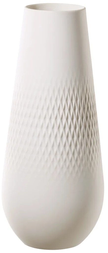 Carré váza, magas, Gyártás Collier blanc kollekció - Villeroy & Boch