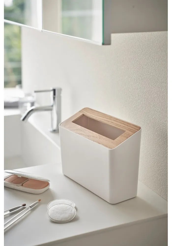 Fehér műanyag irodai szemetes 2,3 l Rin – YAMAZAKI