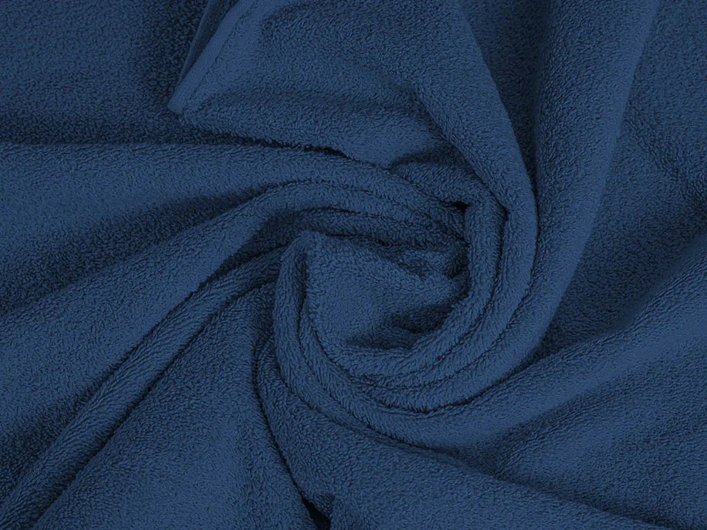 CLARYSSE ELEGANCE törölköző 60x110 cm sötétkék, 100% pamut