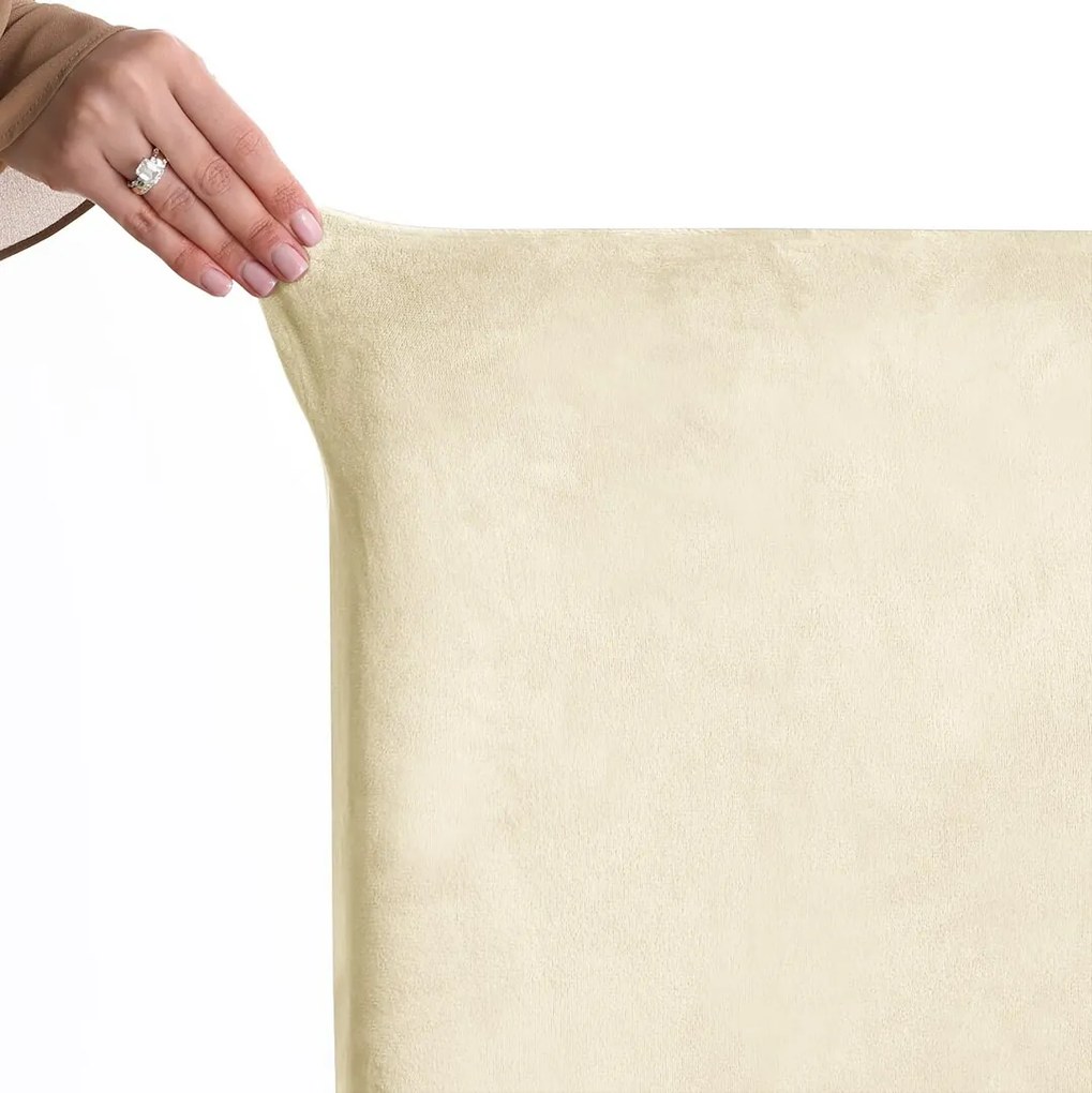 Restilo Feszítő huzat székhez Sento krém, 48 x 48x 58 + 10 cm, 6 db-os szett