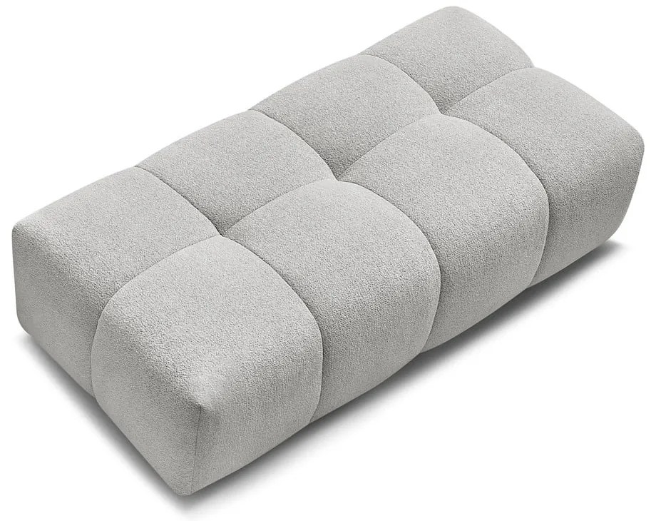 Világosszürke zsenília lábtartó Everest – Bobochic Paris