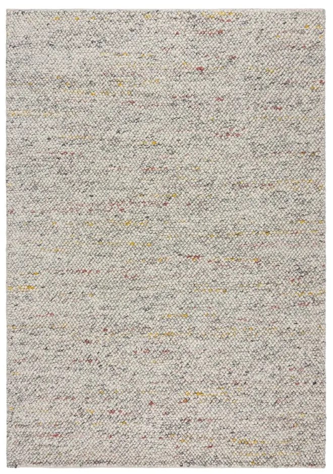 Krémszínű kézi szövésű gyapjúkeverék szőnyeg 120x170 cm Minerals – Flair Rugs
