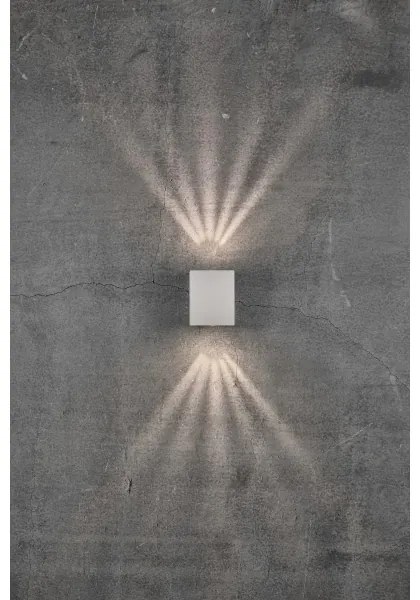 Nordlux - CANTO LED kültéri fali lámpatest 2xLED/6W/230V IP44 fehér