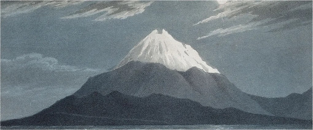 Flizelin tapéta Flizelin falikép Prémium Holdfényes éjszaka 250x104