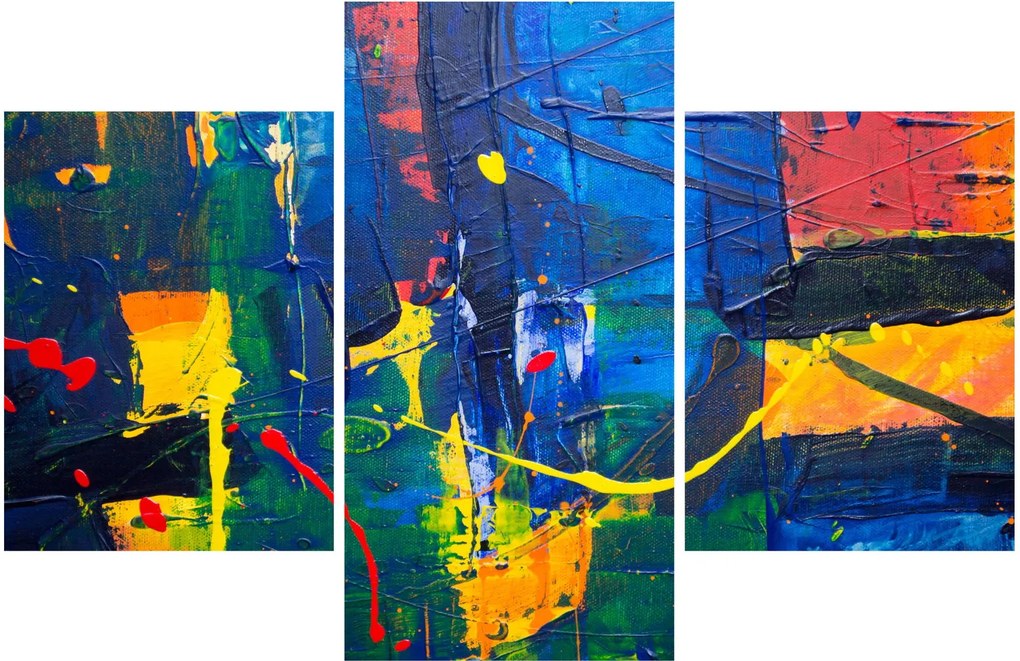 Kép - Absztrakció (90x60 cm)