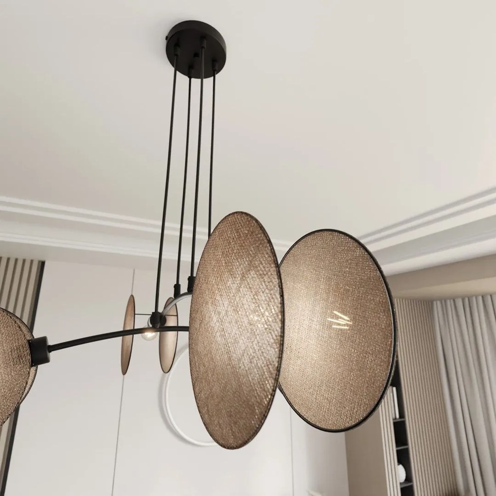 Emibig modern függeszték motif fekete krém emi1328/4