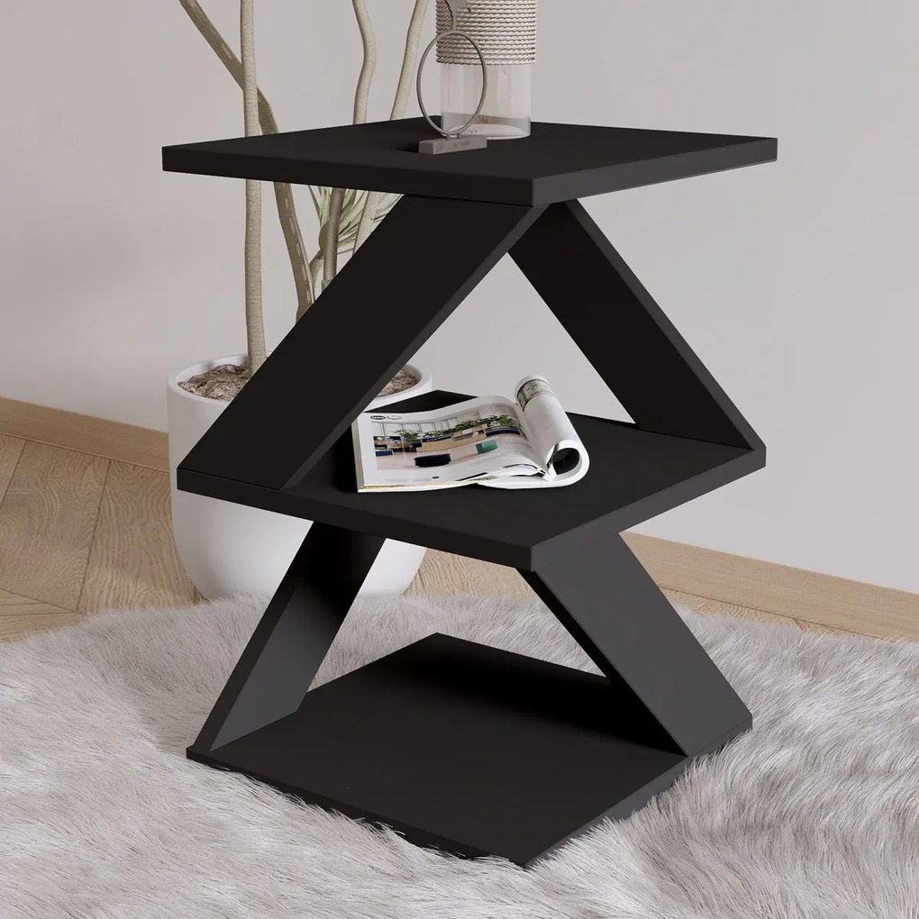 Albeni Black Oak konzolasztal