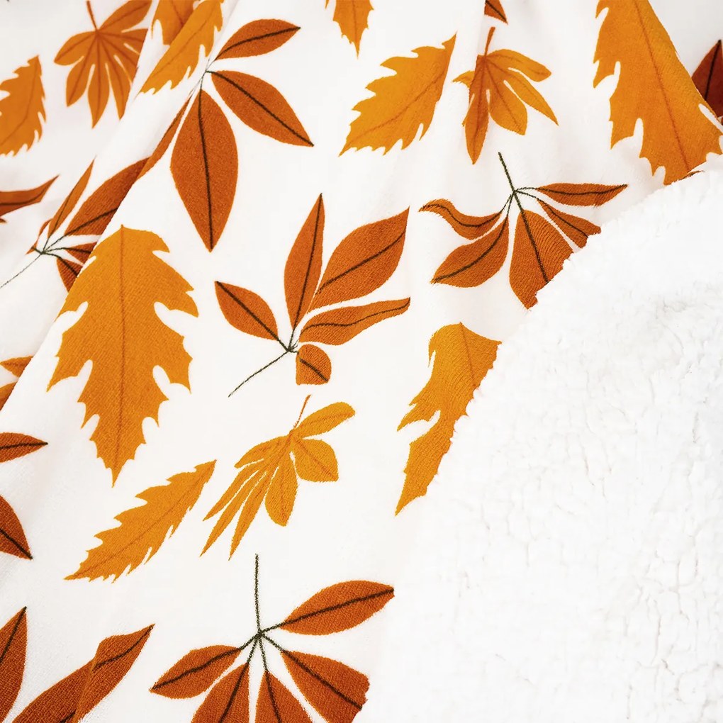 4Home Autumn Whisper gyapjú hatású pléd, 150 x 200 cm