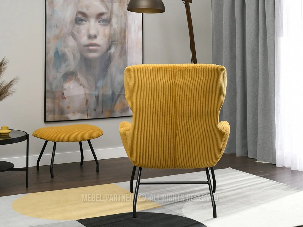 Fotel Condor (méz + fekete). 1109988